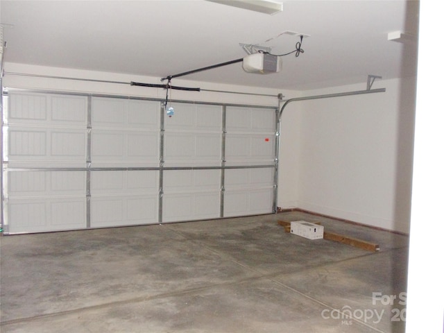 1802 Cooper Ave, Kannapolis, NC 28081 - garage featuring a garage door opener