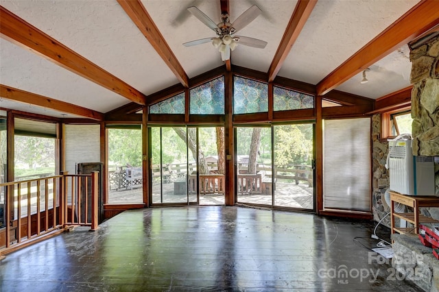 3960 Old Clyde Rd, Clyde, NC 28721 - unfurnished sunroom featuring healthy amount of natural light and floor to ceiling windows