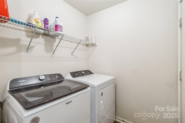 925 Skywatch Ln, Monroe, NC 28112 - washroom with independent washer and dryer