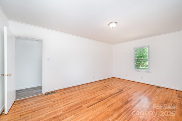 3595 Mt Holly Rd, Edgemoor, SC 29712 - empty room with light wood finished floors and baseboards
