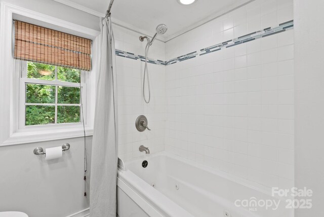 20 Pickens Ln, Weaverville, NC 28787 - bathroom featuring a combined bath / shower with jetted tub