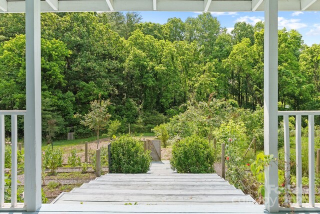 20 Pickens Ln, Weaverville, NC 28787 - view of wooden terrace