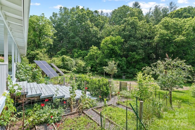 20 Pickens Ln, Weaverville, NC 28787 - view of yard featuring a garden