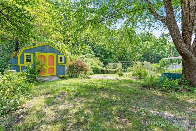 20 Pickens Ln, Weaverville, NC 28787 - view of yard