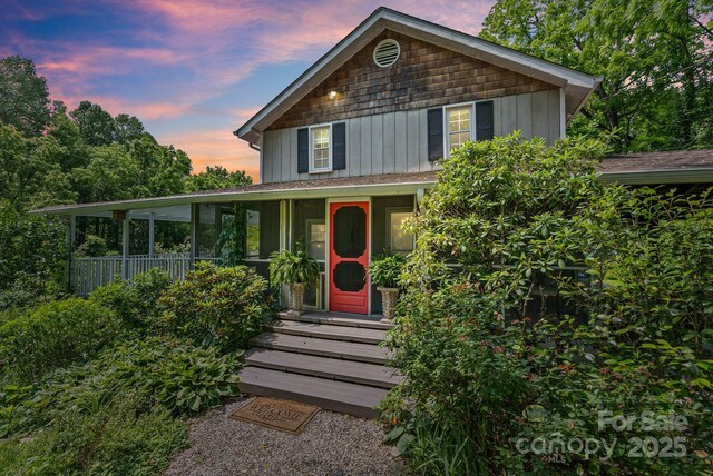 20 Pickens Ln, Weaverville, NC 28787 - view of front of home with a shingled roof