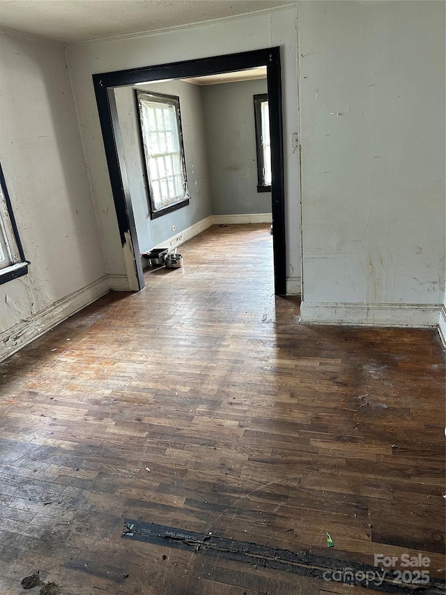 839 S Chester St, Gastonia, NC 28052 - unfurnished room with hardwood / wood-style floors