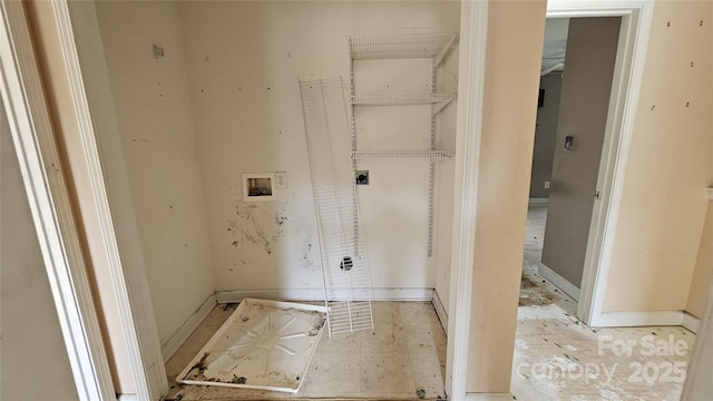 4227 Kiser Woods Dr SW, Concord, NC 28025 - laundry room with hookup for a washing machine and hookup for an electric dryer