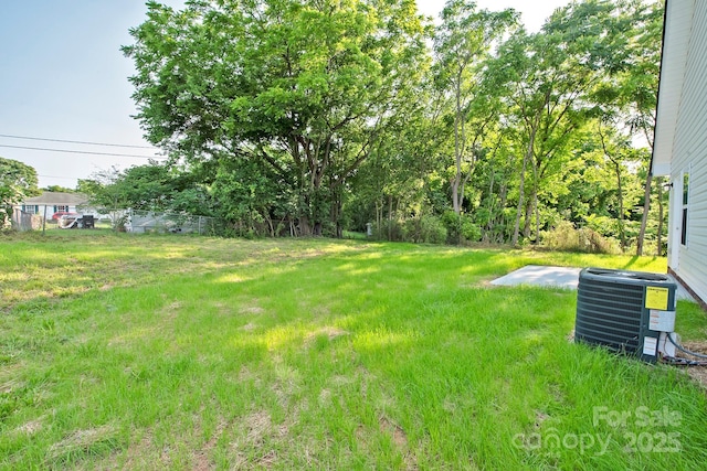 1028 Gibson St, Albemarle, NC 28001 - view of yard with cooling unit