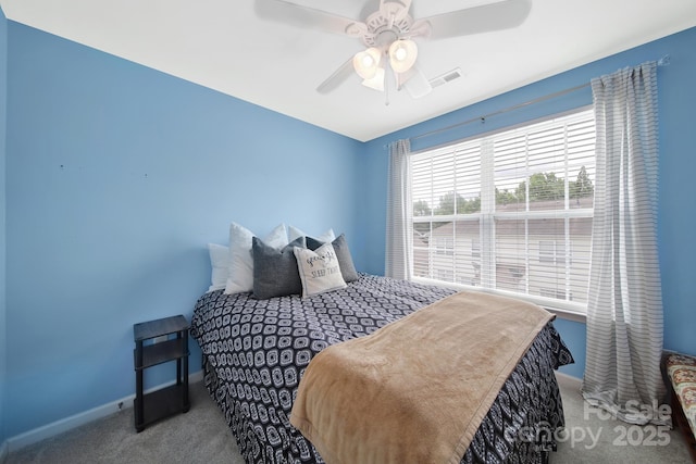 635 Brickdust Ct, Fort Mill, SC 29708 - bedroom with carpet flooring and ceiling fan