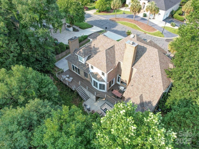 15708 Eagleview Dr, Charlotte, NC 28278 - view from above of property