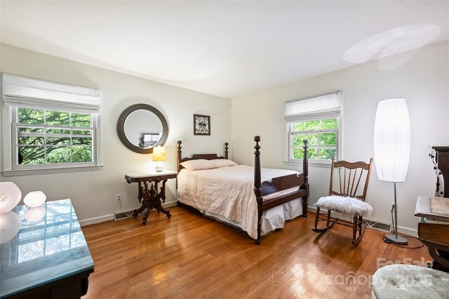 6434 Sardis Rd, Charlotte, NC 28270 - bedroom featuring wood finished floors and baseboards