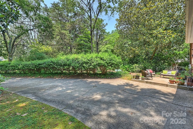 6434 Sardis Rd, Charlotte, NC 28270 - view of patio featuring outdoor lounge area