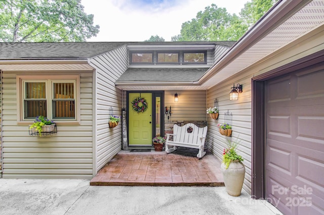 110 Spring Path, Hendersonville, NC 28739 - entrance to property with roof with shingles