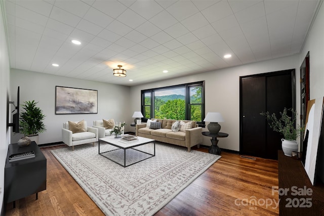 191 Rolling Green Dr, Sylva, NC 28779 - living room with recessed lighting and wood finished floors
