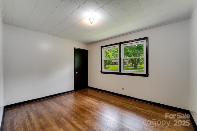 191 Rolling Green Dr, Sylva, NC 28779 - spare room featuring wood finished floors and baseboards