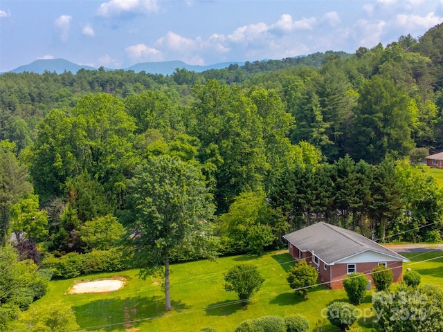 191 Rolling Green Dr, Sylva, NC 28779 - view of subject property with a heavily wooded area