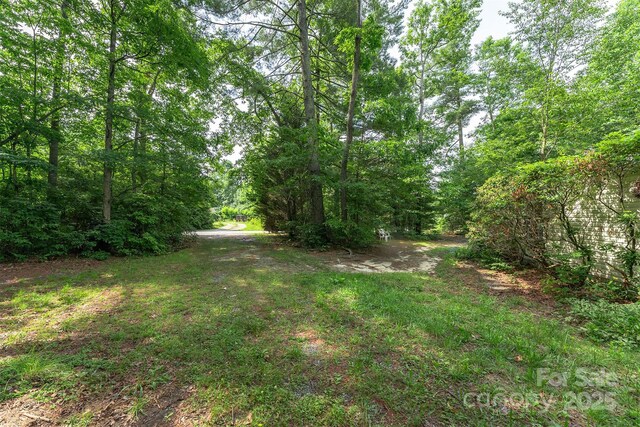 38 Hidden Forest Dr, Hendersonville, NC 28792 - view of yard with a view of trees