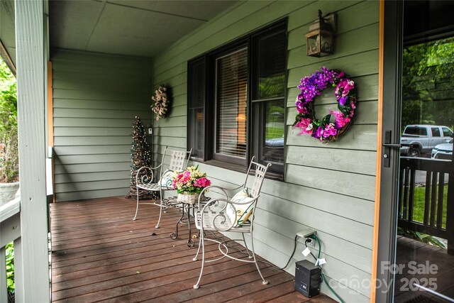 171 Shores Way, Boone, NC 28607 - view of wooden porch