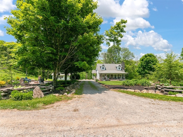540 Windswept Ridge Rd, Canton, NC 28716 - cape cod house with driveway
