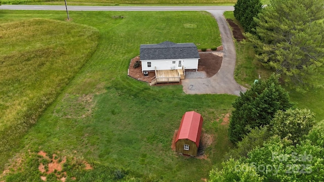 6219 Heavner Rd, Vale, NC 28168 - aerial view of property and surrounding area