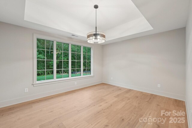 213 Crest Ct, Weddington, NC 28104 - empty room featuring baseboards and wood finished floors
