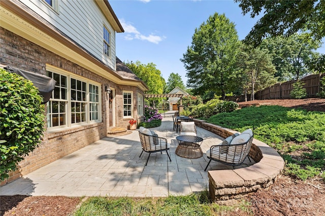 901 Hartford Ave, Charlotte, NC 28209 - view of patio / terrace