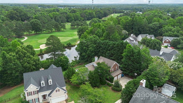 7704 Ninth Fairway Ln, Mint Hill, NC 28227 - drone / aerial view of a local golf course
