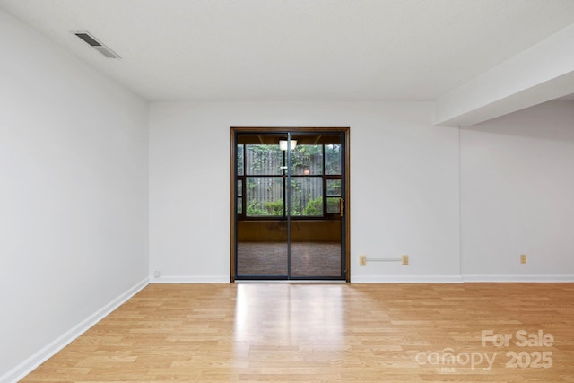 204 Woodfield Dr, Asheville, NC 28803 - empty room with light wood-type flooring and baseboards