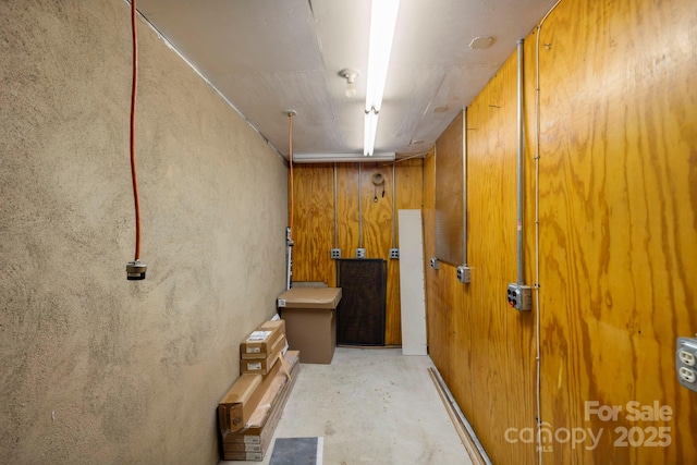 204 Woodfield Dr, Asheville, NC 28803 - bathroom with unfinished concrete floors