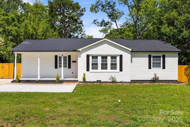 1319 Mt Gallant Rd, Rock Hill, SC 29732 - single story home featuring a porch and roof with shingles