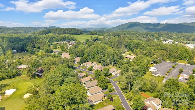 145 Fairway View Dr, Etowah, NC 28729 - drone / aerial view of mountains and a forest