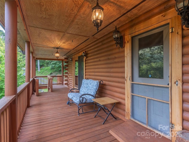 47 Tammy Dr, Maggie Valley, NC 28751 - view of porch