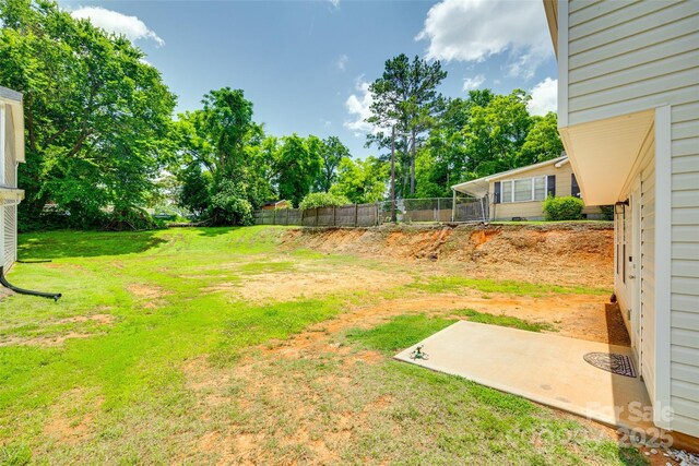 463 W Barr St, Lancaster, SC 29720 - view of yard featuring a patio and view of scattered trees