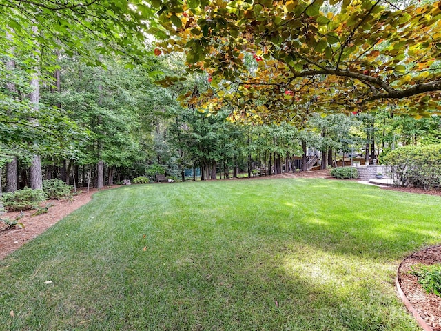 105 Beech Bluff Dr, Mount Holly, NC 28120 - view of green lawn