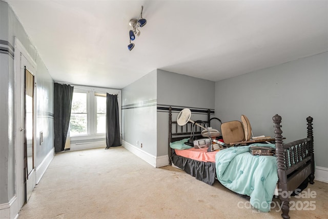 1637 N College Ave, Newton, NC 28658 - bedroom with baseboards and carpet floors