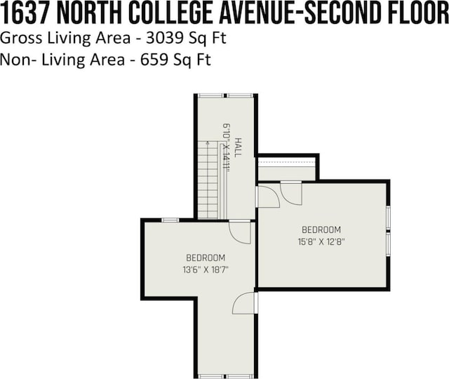 1637 N College Ave, Newton, NC 28658 - room layout