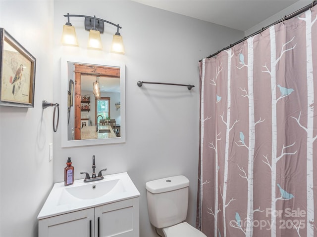 1903 Mauney Cove Rd, Waynesville, NC 28786 - bathroom with vanity and toilet