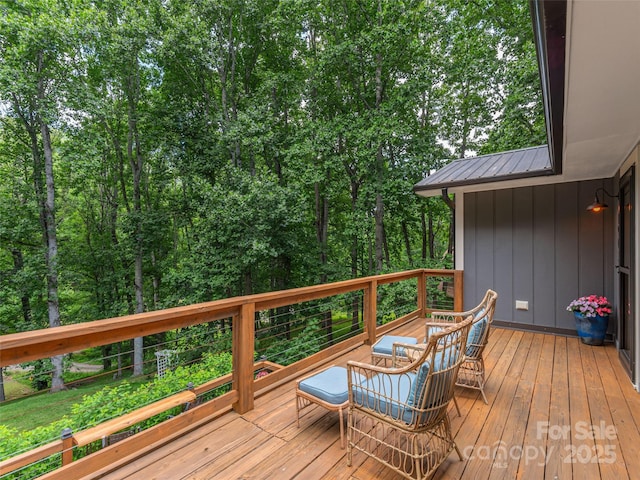 1903 Mauney Cove Rd, Waynesville, NC 28786 - view of wooden deck