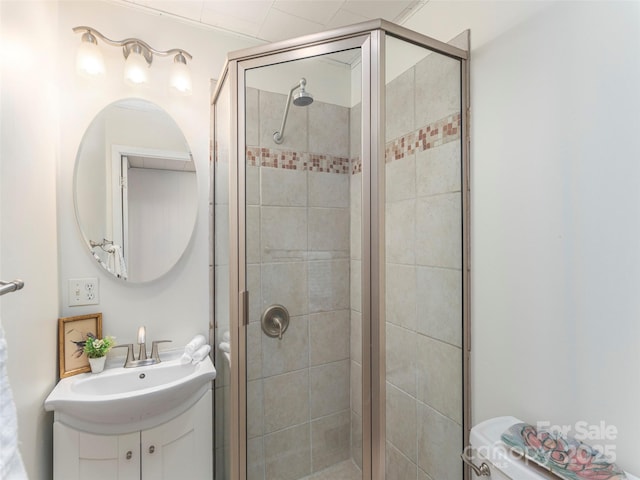 151 Ingram Loop, Clyde, NC 28721 - full bath featuring a stall shower and vanity