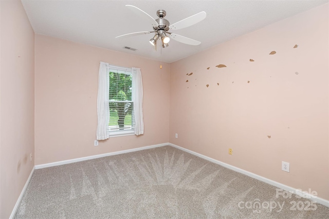 137 Citation Dr, Mooresville, NC 28117 - carpeted empty room with baseboards and ceiling fan