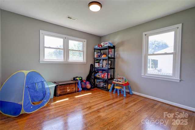 3413 Fallston Rd, Shelby, NC 28150 - game room featuring wood finished floors and baseboards