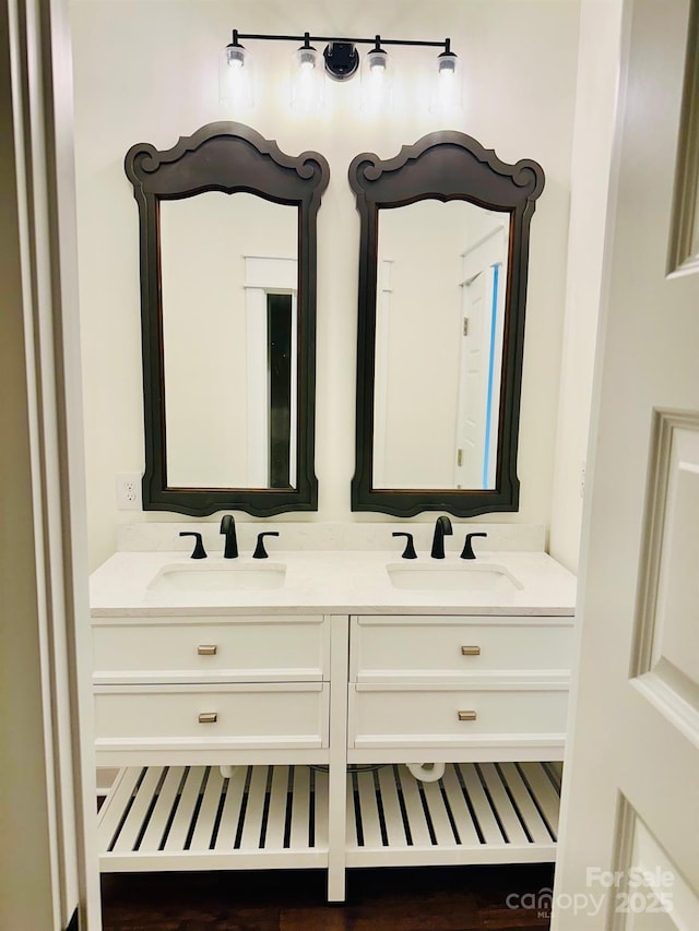 604 Ferguson Ridge Rd, Gastonia, NC 28052 - bathroom featuring double vanity
