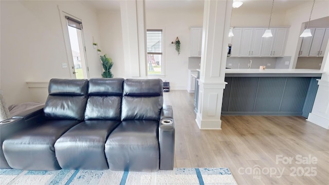 7651 Fenn Way, Fort Mill, SC 29707 - living room featuring light wood-type flooring