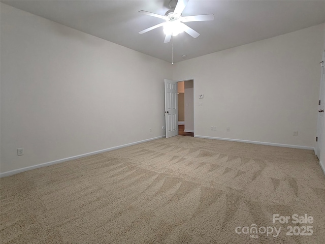 509 Settlers Grove Ln, Salisbury, NC 28146 - empty room with ceiling fan and light colored carpet
