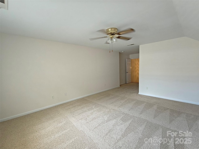 509 Settlers Grove Ln, Salisbury, NC 28146 - spare room featuring light colored carpet and ceiling fan