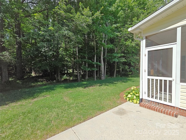 509 Settlers Grove Ln, Salisbury, NC 28146 - view of grassy yard featuring a patio