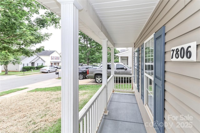 7806 Mcgarry Trl, Charlotte, NC 28214 - view of covered porch
