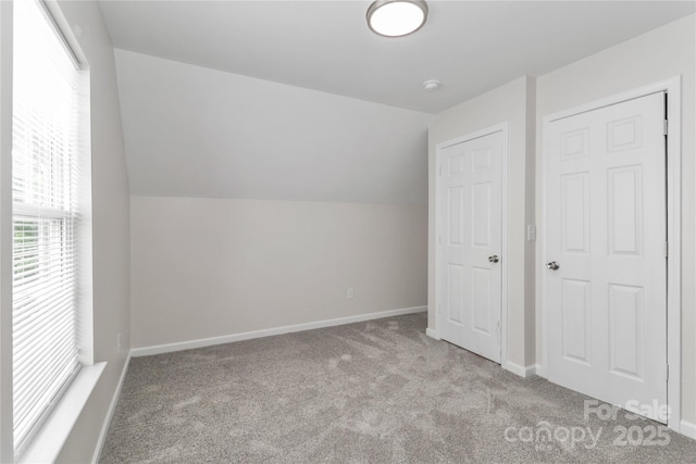 7806 Mcgarry Trl, Charlotte, NC 28214 - additional living space with carpet and lofted ceiling