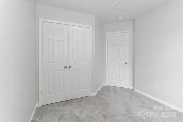 7806 Mcgarry Trl, Charlotte, NC 28214 - unfurnished bedroom featuring carpet flooring and a closet