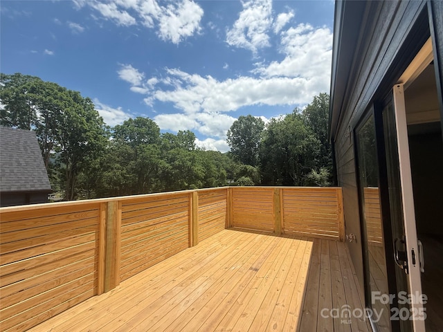 798 Country Club Dr, Waynesville, NC 28786 - view of wooden deck